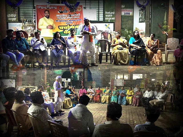 Kishore Jorgewar in a discussion meeting