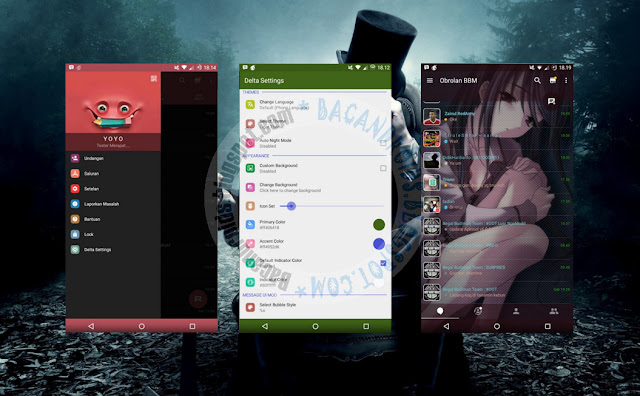 download BBM Mod Clone Tema Delta Versi Terbaru 2.12.0.9 