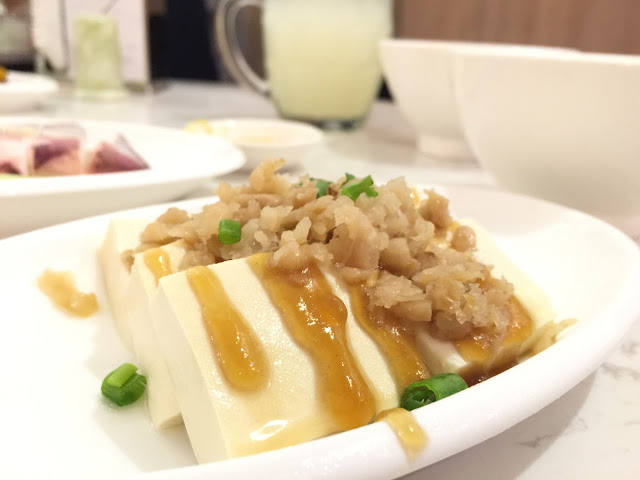 ChaoZhou Porridge - Cold Bean Curd with Preserved Radish (菜脯拌豆腐)