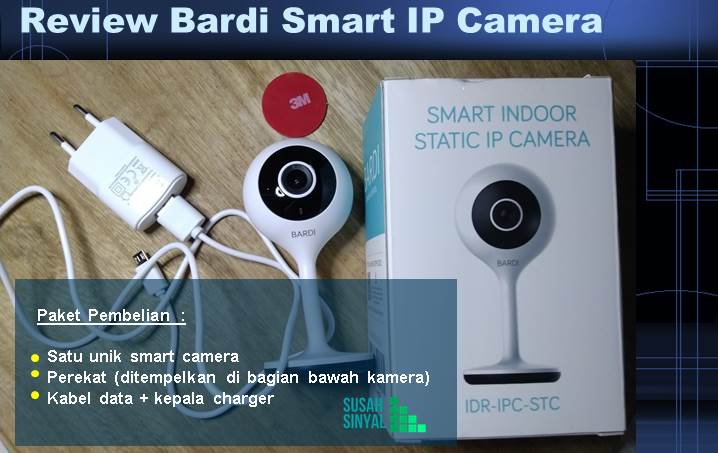 Bardi Smart Indoor Static IP Camera