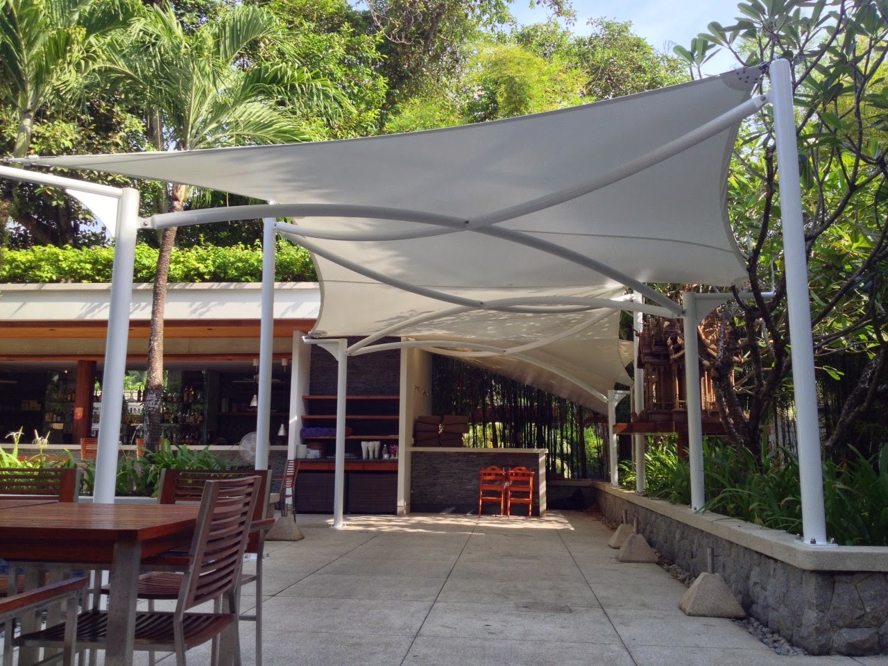 CANOPY KAIN TANGERANG Agung Jaya Kanopi Jasa Tenda Membrane