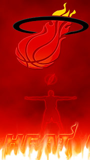 Free Download NBA Miami Heat HD iPhone 5 Wallpapers