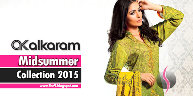 Alkaram Midsummer Dress Collection 2015