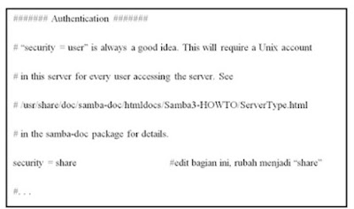 Ad-1 Memahami cara mengkonfigurasi Samba Server 