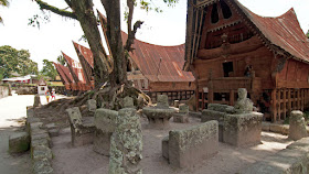 Stone Chair - Samosir - Lake Toba - North Sumatra - Indonesia