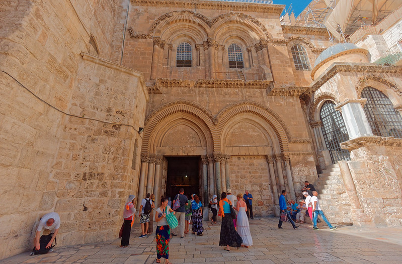 church of the holy sepulchre ladder