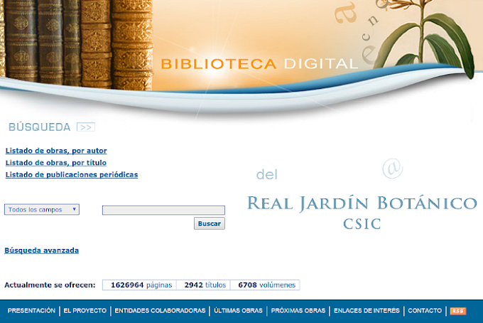 Biblioteca Digital Botanica Jardin Botannico