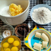 Resep Membuat Marmer Cake Pisang Spesial