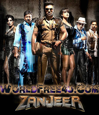 Poster Of Hindi Movie Zanjeer (2013) Free Download Full New Hindi Movie Watch Online 300MB Full Compressed in Very Small Size Pc and mobile Movie Free wath online and Download Only Worldfree4umovies.blogspot.com