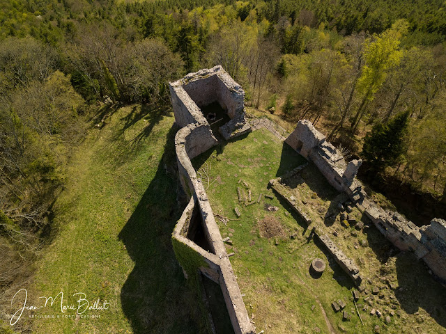 Tour carrée sud, bastion d'artillerie et courtine intermédiare [2018]