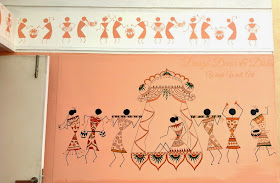 Warli Painting On Wall