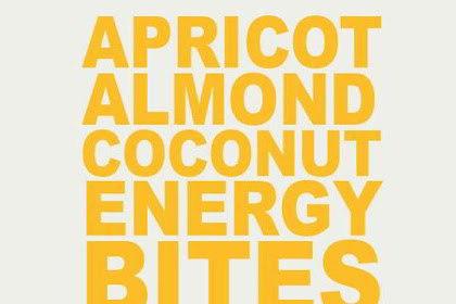 Apricot Almond Coconut Energy Bites