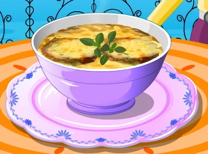 لعبة تحضير حساء البصل الفرنسى