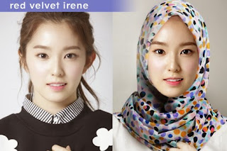 foto irene red velvet berhijab