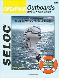 Johnson/Evinrude Outboards 1992-01 Repair Manual: All V-Engines, 65-300 Hp