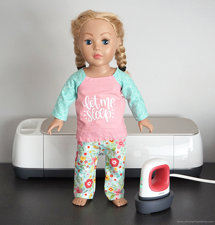 DIY Doll Pajamas with Cricut EasyPress Mini