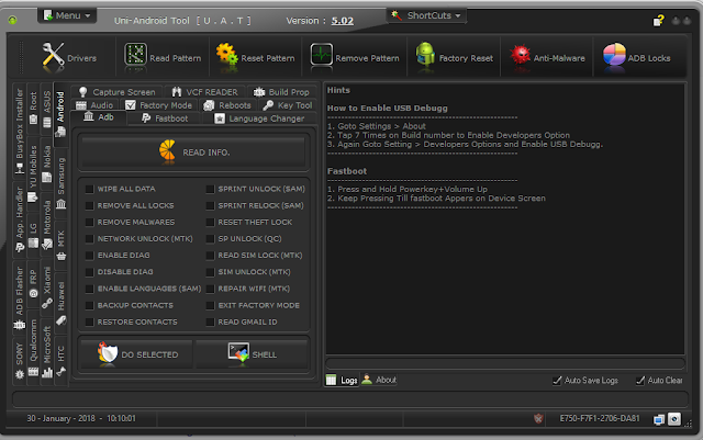 Uni Android Tool UAT V5.02 Latest Crack Without Box (Direct Download)