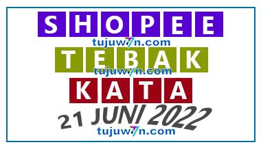 tantangan harian 29 juli shopee tebak kata  terbaru 2022