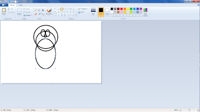 Cara Membuat Gambar di Paint 5