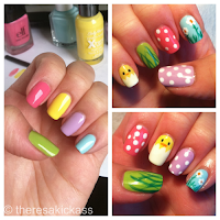 Easter Colors Nail Design