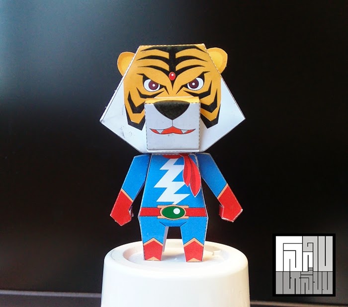 Tetsujin Tiger Seven Papercraft