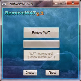 Activate Windows 7_Remove WAT screenshot