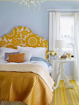 Floral Fabric Headboards