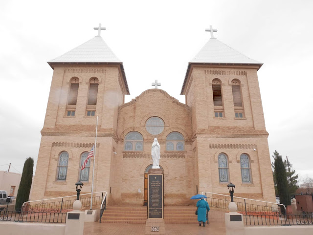 Basilica de San Albino, Mesilla, New Mexico, USA