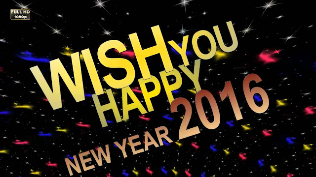 Happy New Year 2016 HD Wallpaper