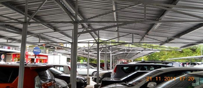 SKY LIGHT ROOFING FOR PARKING ACCESS SYSTEM