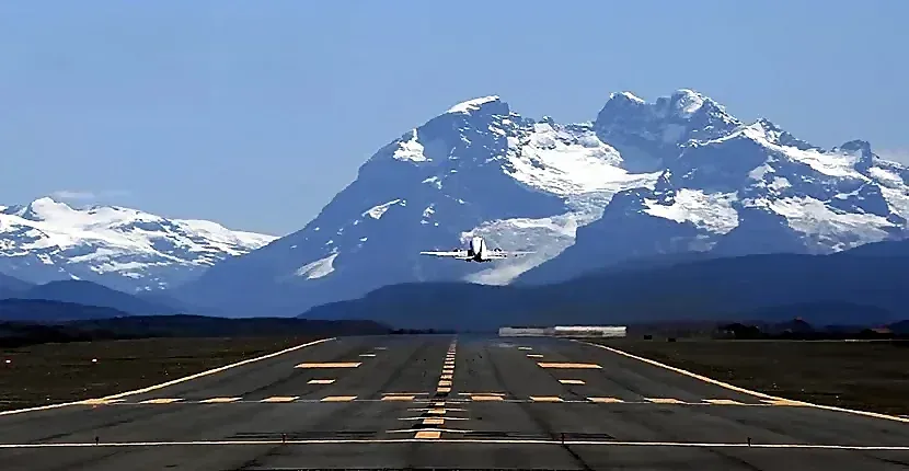 Airport of Puerto Natales