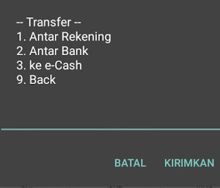 Cara cek saldo dan transfer dengan sms banking mandiri