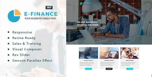 Download Efinance Consultancy WordPress Responsive Theme