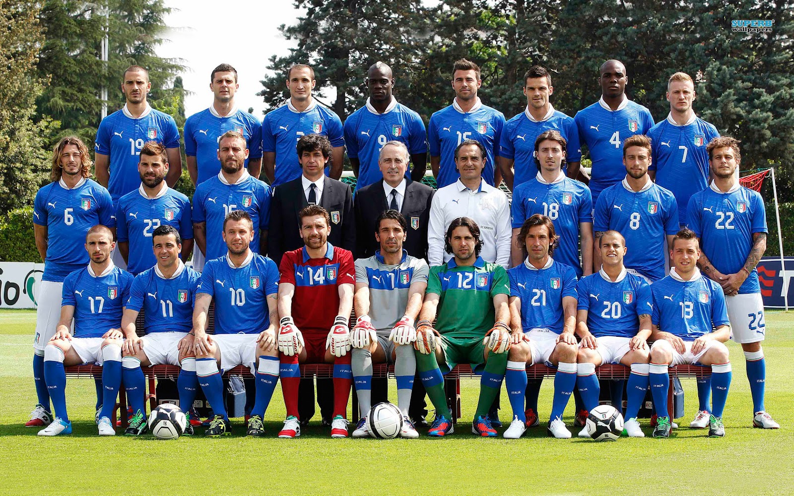 Desktop Wallpaper: Italy National Football Team Euro 2012 ...