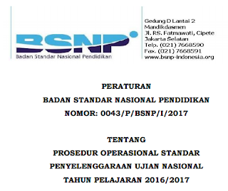 Download POS UN Untuk SMP/MTS,SMA/SMA Terbaru 2017