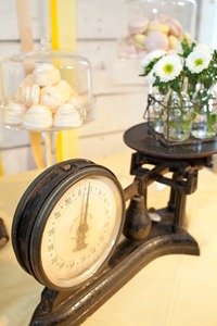 Vintage Scale Wedding Prop - Ideas in Bloom