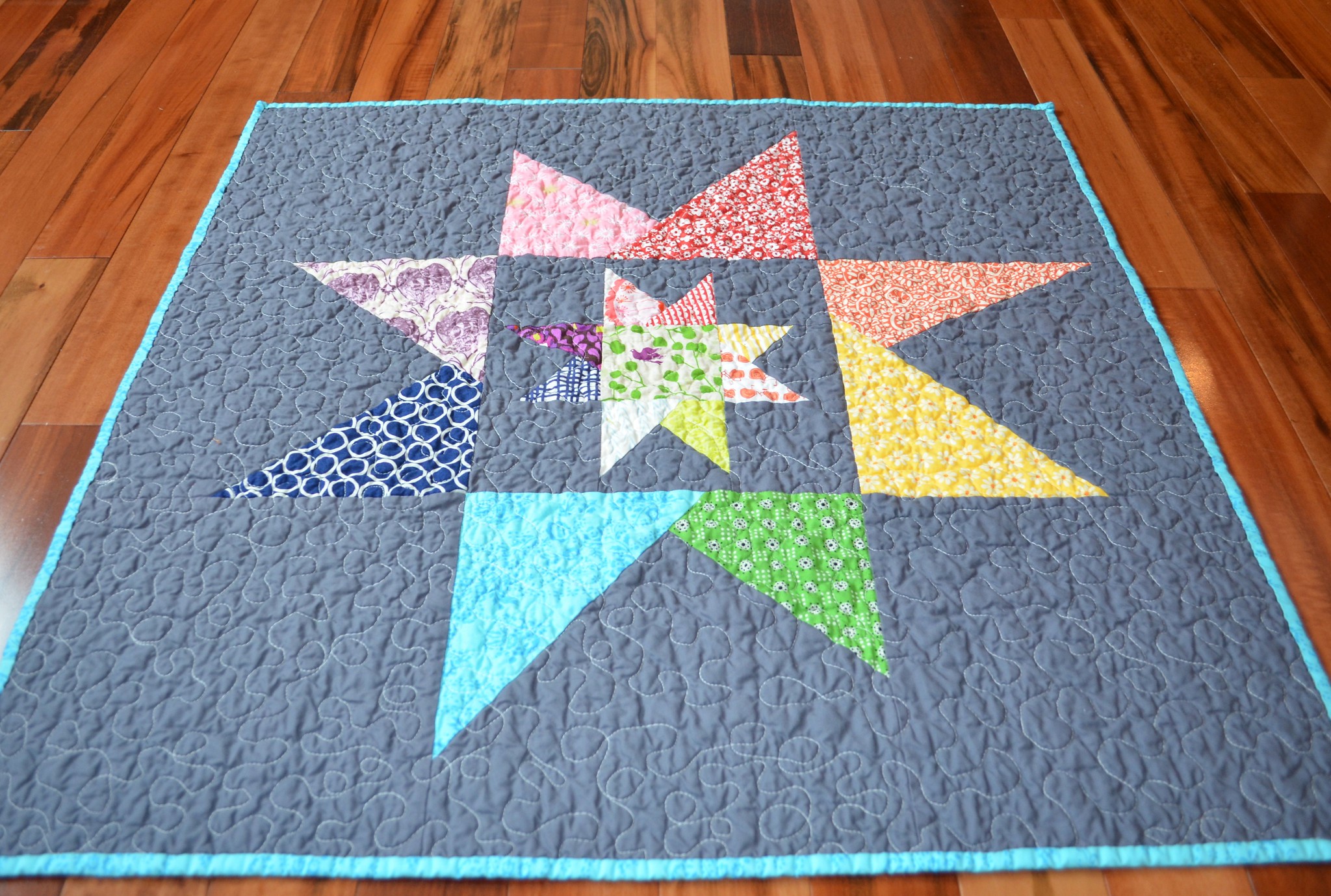 Liberated (emergency) Baby Quilt {tutorial}