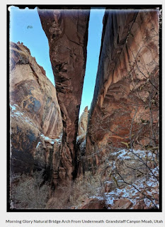 Grandstaff Canyon Trail (Previously Called Negro Bill) Morning Glory Bridge