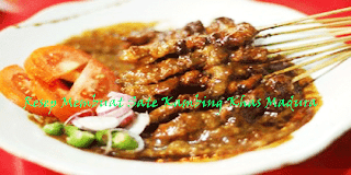 Resep Sate Kambing madura