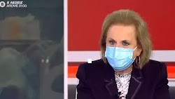  Η πρόεδρος των νοσοκομειακών γιατρών Αθήνας-Πειραιά, Ματίνα Παγώνη, κατά τη διάρκεια τηλεοπτικής της συνέντευξης σε πρωινή ενημερωτική εκπο...