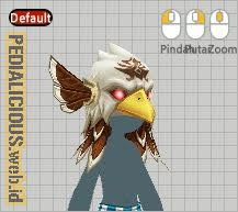 Gear Design Eagle Hat Male Lost Saga