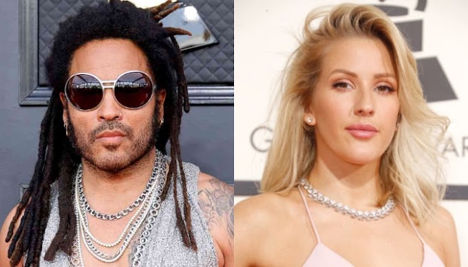 Lenny Kravitz and Elie Goulding flash sentiment bits of gossip with THIS move