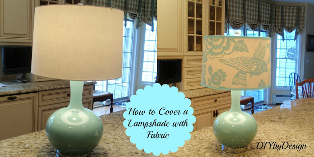 how to recover a lampshade