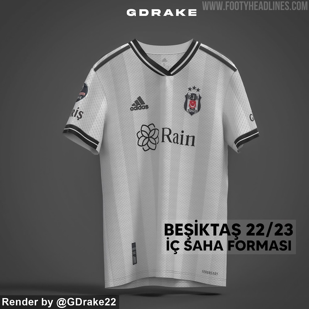 Besiktas 22-23 Home, Away & Third Kits Released - Footy Headlines