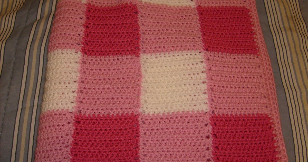 Download Manner's Crochet and Craft: Gingham Baby Blanket
