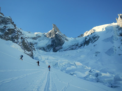 Ski-de-rando Brèche Puiseux 3432m Manu RUIZ