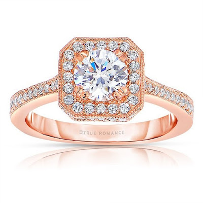 Tiara style engagement rings