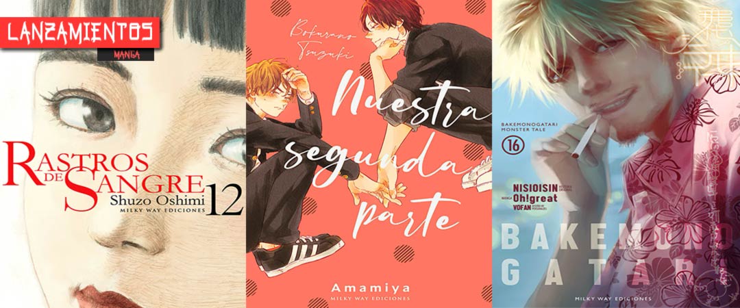 Novedades Milky Way Ediciones agosto 2022 - manga