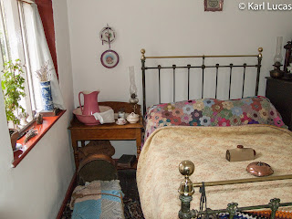 Victorian bedroom Toll House Blists Hill