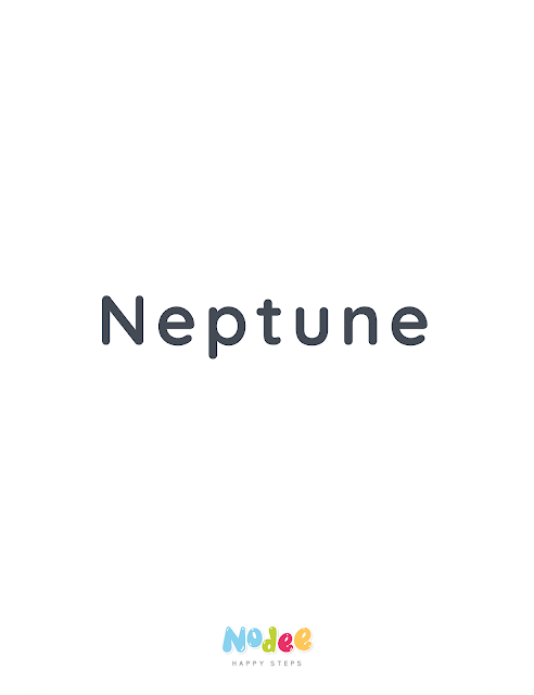 Neptune Planet - Science for kids